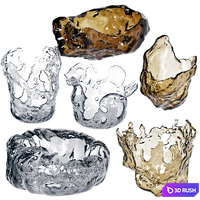 Set of glass products