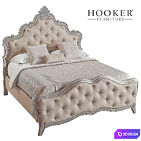 Hooker Furniture Bedroom Sanctuary Upholstered King Panel Bed