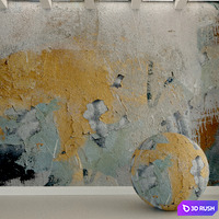 Concrete wall. Old stucco. 48