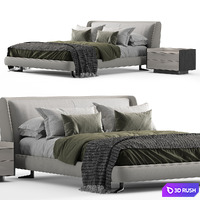 Minotti Spencer Bed