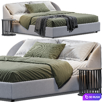 King bed celine flou