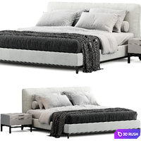 Minotti Andersen bed