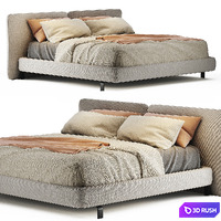 Bed Minotti tatlin cover