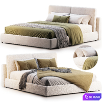 Cloud Bed Queen Cream Boucle Sundays Company