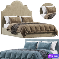 BLOOMFIELD BED By Cazarina