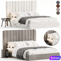 Double bed Dylan with compartment