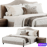 Peonia bed by Flou