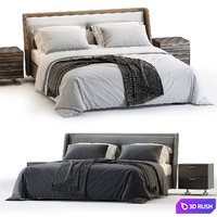 Minotti Spencer Bed