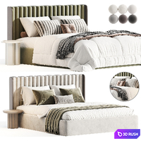 Bed with storage box