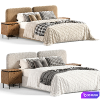 Tadao bed with compartment
