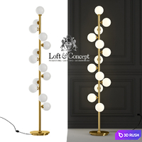 Floor lamp BUBBLE STIK COLD FLOOR LAMP