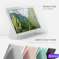 Google Home Hub 4 colors