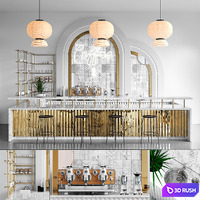 COFFEE SHOP 2 (vray GGX, corona PBR)