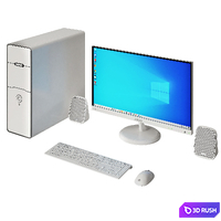 White PC Asus