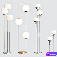 Set of Modern floor lamps 001