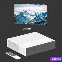 XIAOMI projector with projection screen