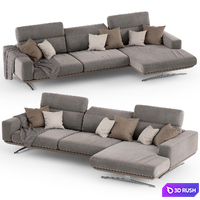 Corner sofa Egoitaliano Gloria