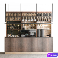 Wooden cafe