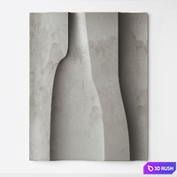 Abstract composition. Relief. Plateau. 51