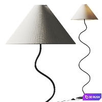 West Elm Zigzag Floor Lamp