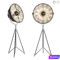 FORTUNY STUDIO 76 TRIPOD FLOOR LAMP Restoration Hardware