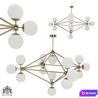 Chandelier gold Modo 15