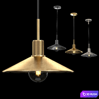 UTILITAIRE SLOPE METAL SHADE PENDANT