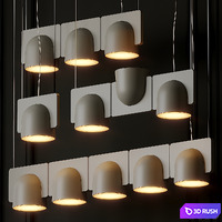 FontanaArte Igloo Suspension Lamps 4 Positions