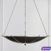 Fontaine chandelier by currey and company