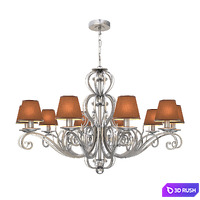 Chandelier Assisi Effe.Bi Ferro Battuto Artistico srl Lighting L-281 / G