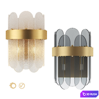 Sconce Blount Raised Wall Lamp, Blount Smokey Wall Lamp, Loft Concept