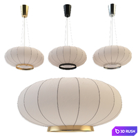 Paper Moon Medium Hanging Shade Circa