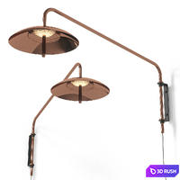 Lightology SIGNAL SWING ARM WALL LIGHT By Souda