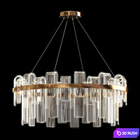 Modern round led chandelier