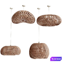 Wood veneer lamp
