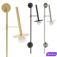 Wall Lamp Nodes Large Pivot Burke Decor