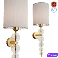 Folded Crystal Sconce Lamp