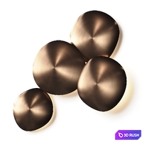 Viso Chestnut Cluster Wall Lamps