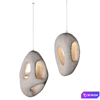 Vakkerlight Hand-Built White Pendant Lamp
