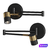 Wall lamp FREYA ENZO FR5201WL-01B
