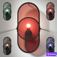 Lamp ZYR / ZYR by Zapazuha, version "POLY"