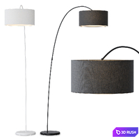 Floor lamp Faro Barcelona PAPUA