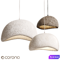 Wabi-sabi Style Pendant Lamp By lighting-forest