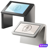 Touch screen information kiosks. Navigation interactive table