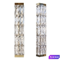 Jean Perzel - Linear glass sconce
