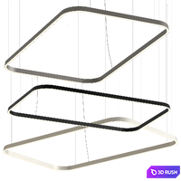 LedsC4 GEOMETRIC RECTANGLE | Hanging lamp