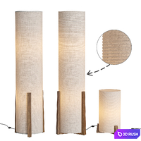 Nordic Japanese Floor Lamp by AFRALIA