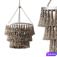 Light Dimmable Tiered Chandelier