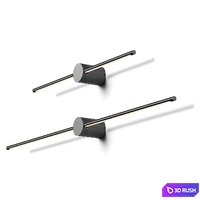 Ideal Lux Filo Ap Led Powder Coated Aluminum Wall Lamp