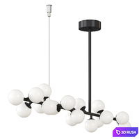 Modern Linear Balls Chandelier | Pendant Light